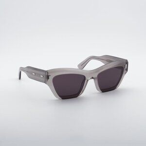 Calvin Klein CK24531S 601 Sunglasses Rose Cat Eye Frame, Grey Lenses